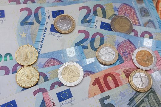 euros money